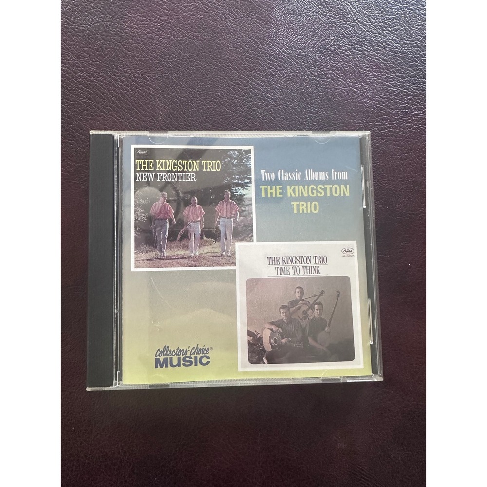The Kingston Trio New Frontier Time To Think 2-on-1 CD Collectors Choice 1999
